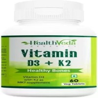 Health Veda Organics Vitamin D3K2 Supplement – Bone Health Booster 6