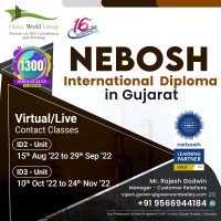 Enroll in NEBOSH IDip courses in Gujarat