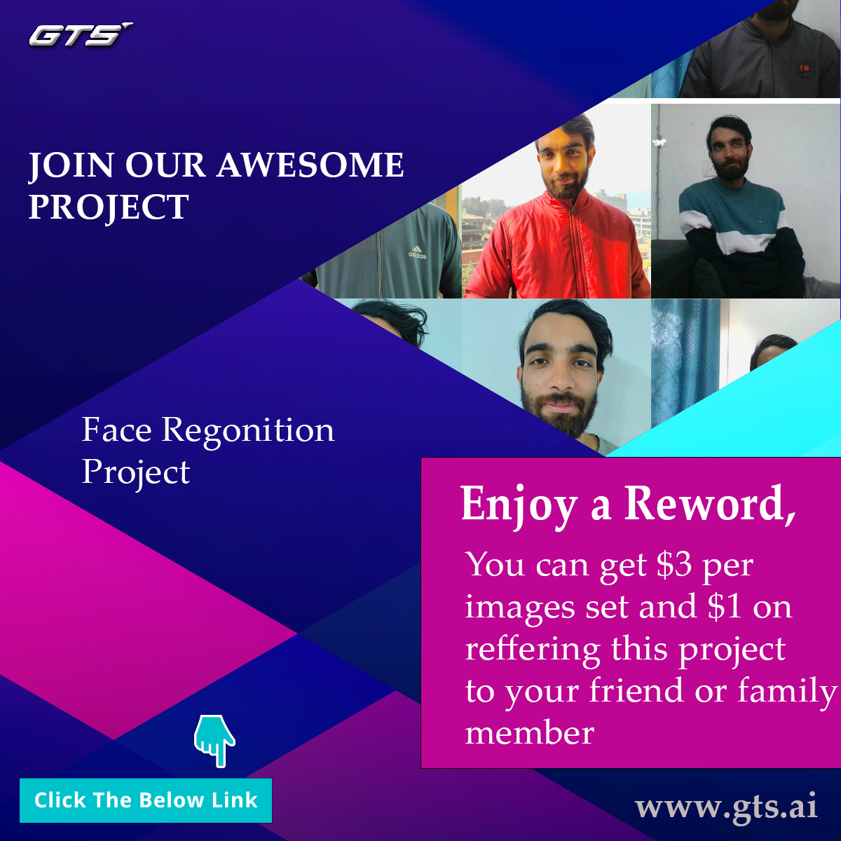 Join Face Recognition Collection Team